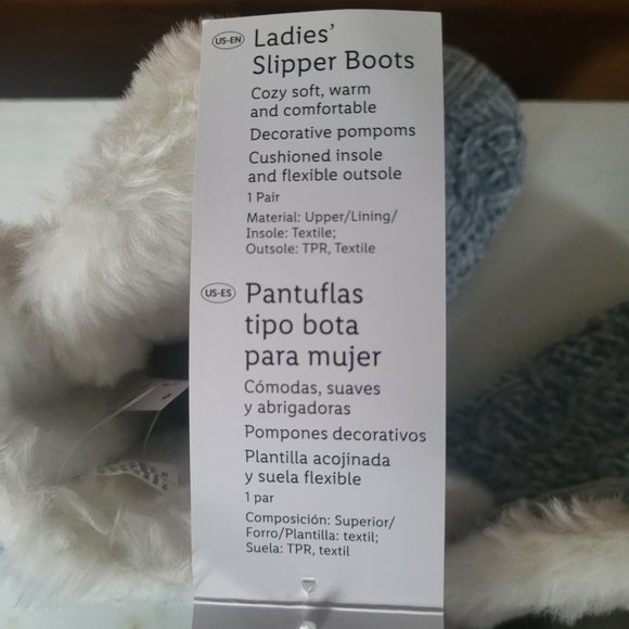 Esmara Ladies Slipper Boots BNWT Size 7/8 - Picture 5 of 6